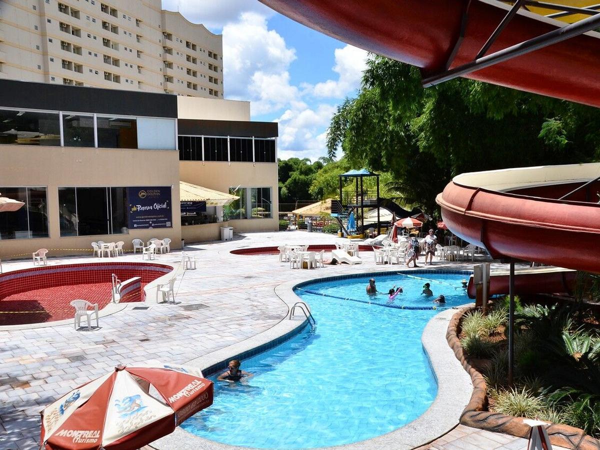 Apartamento Golden Dolphin Grand Caldas Novas Exteriér fotografie